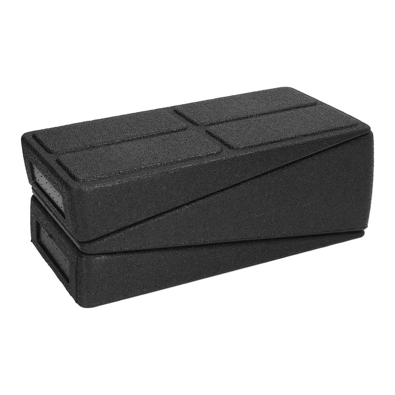 Slant Board Black EPP Adjusted Foot Calf Stretching Board for