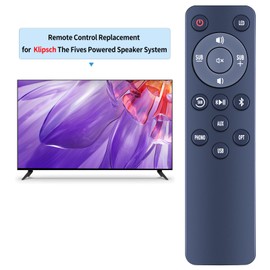 PZL Replacement Remote Control for Klipsch The Fives Powered Speakers
