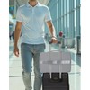Soulgo PU Leather 15.6" 16.1" Portable Monitor Case with Back