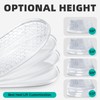 Heel Lifts, Shoe Lifts for Uneven Legs, 4 Layers Adjustable
