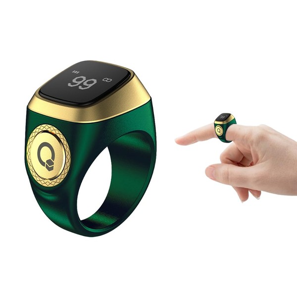 Hitopin Smart Ring Counter, Smart Tasbih Zikr Ring, Muslim Islamic