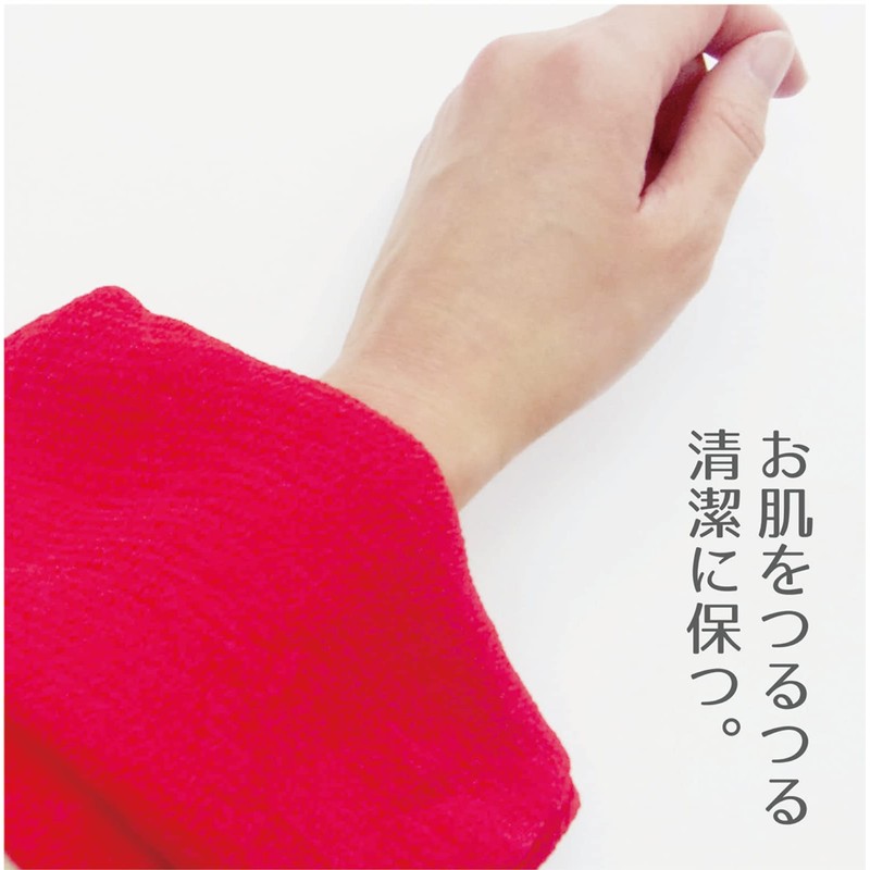 Ohe 66200 Akakuri Towel, Approx. 9.4 x 33.1 inches (24