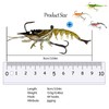 Hviomru Super Durable TPE Fishing Lures for Crappie Trout Walleye,Lifelike