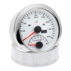 RYSJM 85mm White GPS Speedometer 0-160MPH with Tacho 8000RPM 4