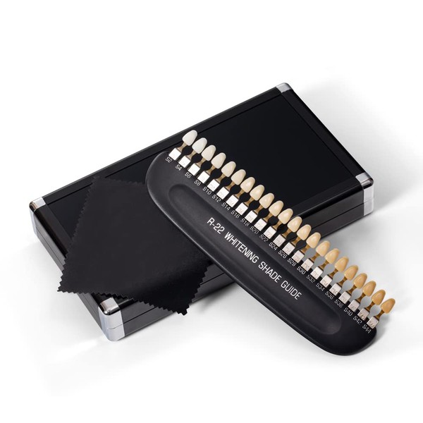 3D Professional R-22 Clinic Salon Teeth Whitening Shade Guide, Digital