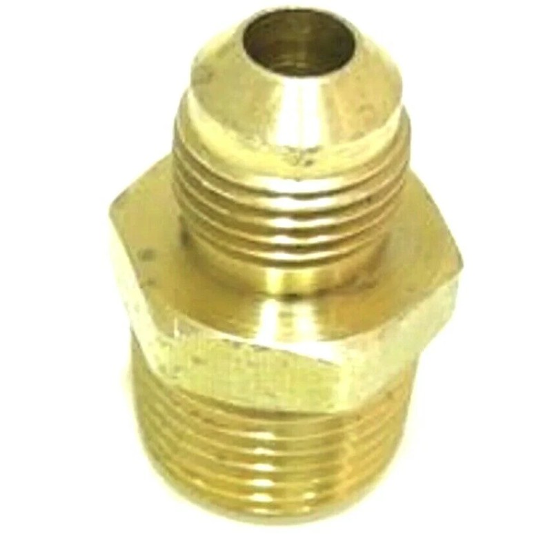 Acugauge® Test Cock Adapters Brass 1/4” Male NPT x 1/4”