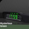 Car Digital Clock, In-Car Clock, Solar Electronic Clock, 4-in-1 Clock,