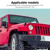 JeCar Interior Steering Wheel Decoration Trim Kits For Jeep Wrangler