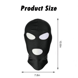 JNGTKL 2 Pcs Balaclava Ski Face Mask Windproof Face Mask Silk Full Face Balaclavas Men/Women Multifunctional Headwear for Ski Motorcycle Cycling Breathable Lightweight for Summer Winter