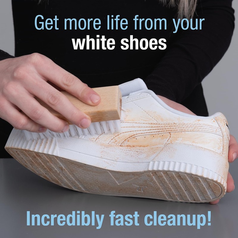 CleanKicks Shoe Cleaning Kit - Footwear Cleaner for Sneakers, Boots,