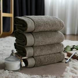 Songwol Towel Songwol Towel 40 count hotel towel 200g nature (5 piece set), evenly distributed (excluding sold out) / 송월타올 송월타월 40수 호텔수건 200g 네이쳐 (5장세트), 골고루(품절제외)