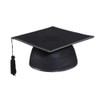 Hut Doktor, Graduation Hat, Black