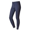 Full Seat Riding Culottes Butt Leather Ladies Junior Navy 140