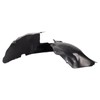 TRQ Front Right Inner Fender Liner Black Passenger Side Compatible
