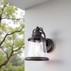 GRUENLICH Outdoor Wall Lantern, Wall Sconce as Porch Lighting Fixture,