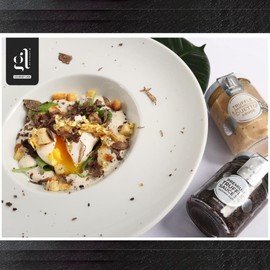 Truffle & Parmigiano "Duetto" Cream Sauce, Tartufi Pasta Sauce, Condiment, 130 gr (4.6 oz), DOP Parmigiano Reggiano, Product of Italy, GL Truffle