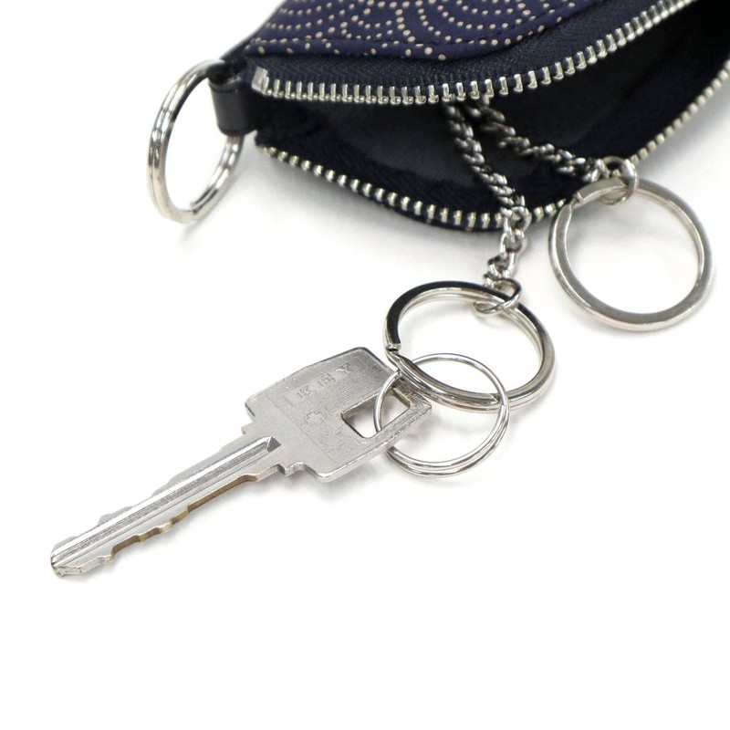 Indenya 4707 INDEN-YA Key Case D Key Case, Netzai (Black