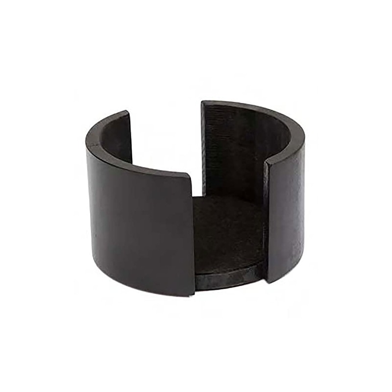 Thirstystone Black Stained Acacia Wood Round Coaster Holder Holds Round