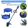 Weed Eater Spool Cap Cover Compatible with Kobalt 120X and