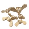 Yudesun 2Pcs M14 Wing Nut Fasteners Brass Butterfly Nuts Bolt