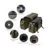 Cycling Side Bags Canvas Bike Commuting Bag Saddle Bags Large