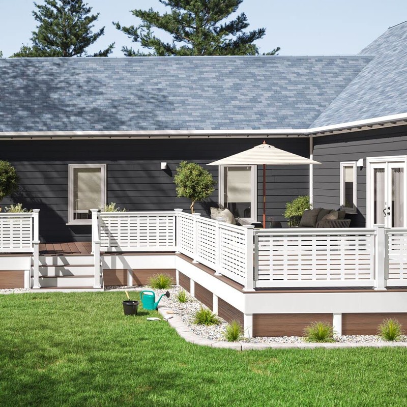 4"X4"X39" Vinyl Post, White