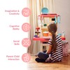 Prextex Plastic Pretend Play Kitchen Set - Multi-Color Kitchen Playset