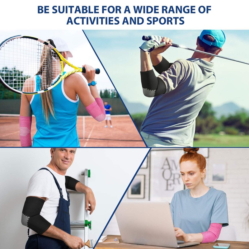 AVIDDA Elbow Support for Women (Single Sleeve), Antislip Elbow Compression