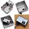 AC120V Power Relay Module SPSP-NO + Override Switch, 10Amp 125VAC,