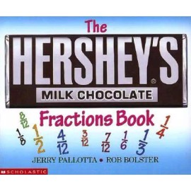 The Hershey's Milk Chocolate Bar Fractions Book - Paperback - GOOD