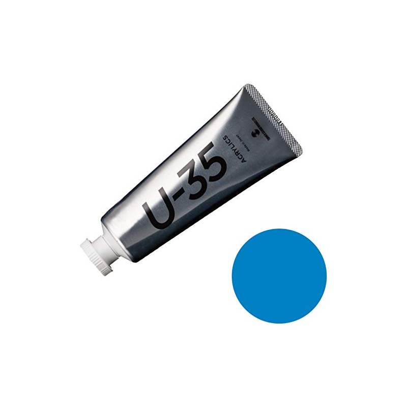 Turner Color U-35 Acrylic, Turquoise Blue, 2.4 fl oz (60