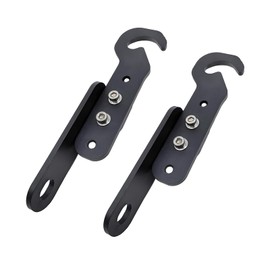 Pikioraz 2PCS 4.5"-6"Adjustable Cool Door Latches Compatible with Polaris RZR, Latch Vent Extender Fit for RZR XP 1000/ XP 4 1000/ Turbo/Turbo S/ 900/ S 1000/ S (2014-2023)