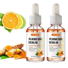 NIFEISHI- 【Ingredientes puramente naturales】El suero corrector de manchas oscuras de cúrcuma está formulado con ingredientes totalmente naturales conocidos por nutrir la piel, como la cúrcuma y el ace