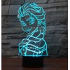 Hologram 3D Lamp Creative Night Light, LED Light for Kid's