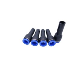 Pneumatic Reduction Plug Nipple to IQS Hose Connection Set of 5 12 mm to 10 mm / 12-10 mm Plug Nipple to Hose (Set of 5 - Plug Nipple 12 mm to 10 mm Hose)