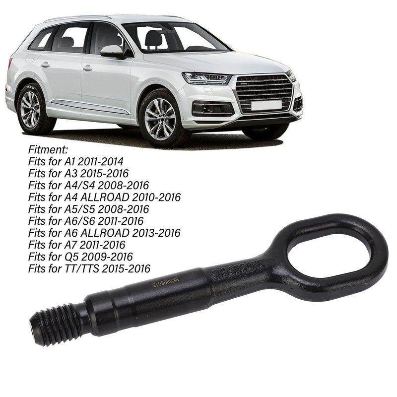 Tow Hook 8K0805615 Towing Eye Hook Hitch Unit Emergency Tow