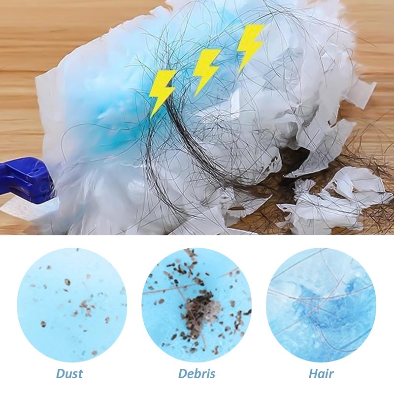 Pack of 15 Duster Replacement Head, Electrostatic Duster Replacement Head,