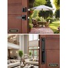 Tinewa Front Door Lock Set, Full Escutcheon Front Door Handle