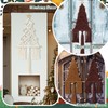 HunnmingRe Large Macrame Christmas Tree 3 Set Macrame Christmas Decorative