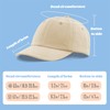 YANWANG Baby Kids Solid Color Baseball Caps Adjustable Cotton Sun-Hat