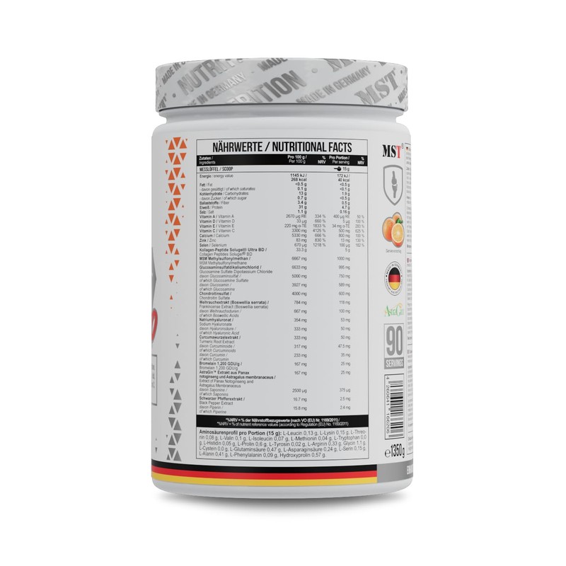 MST Nutrition Flex Pro Powder - Collagen, MSM, Glucosamine, Chondroitin