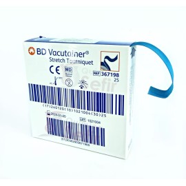Vacutainer Torniquete Elastico Stretch Bd Vacutainer 1caja/25pzs