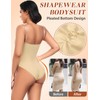UMIPUBO Womens Shapewear Bodysuit Tummy Control Full Body Shaper Sculpting