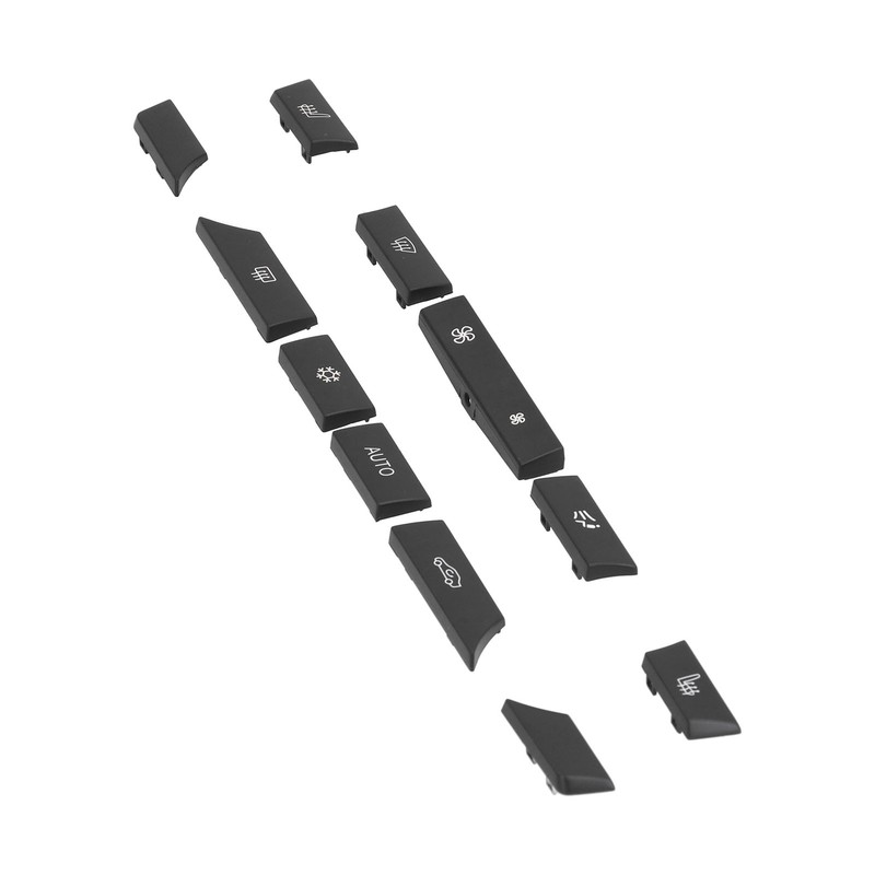 11pcs A/C Heater Button Cap Covers 61319313922 Replacement for 5