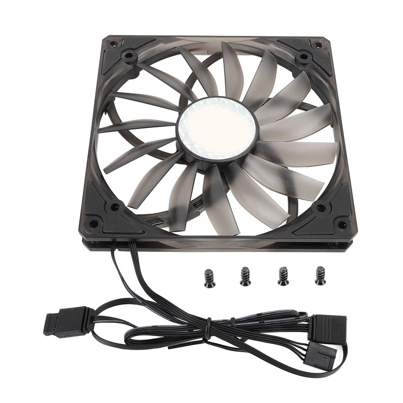 140mm PWM ARGB Fan Ultra Thin 15mm MFDB Dynamic Pressure