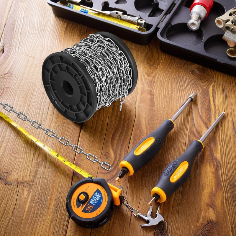 Stainless Steel Chain Chain Tool, 50ft Stainless Steel Chain Hanging
