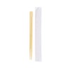 H&Co Bamboo Chopsticks, Biodegradable, Disposable, 21 cm, 25 Pairs