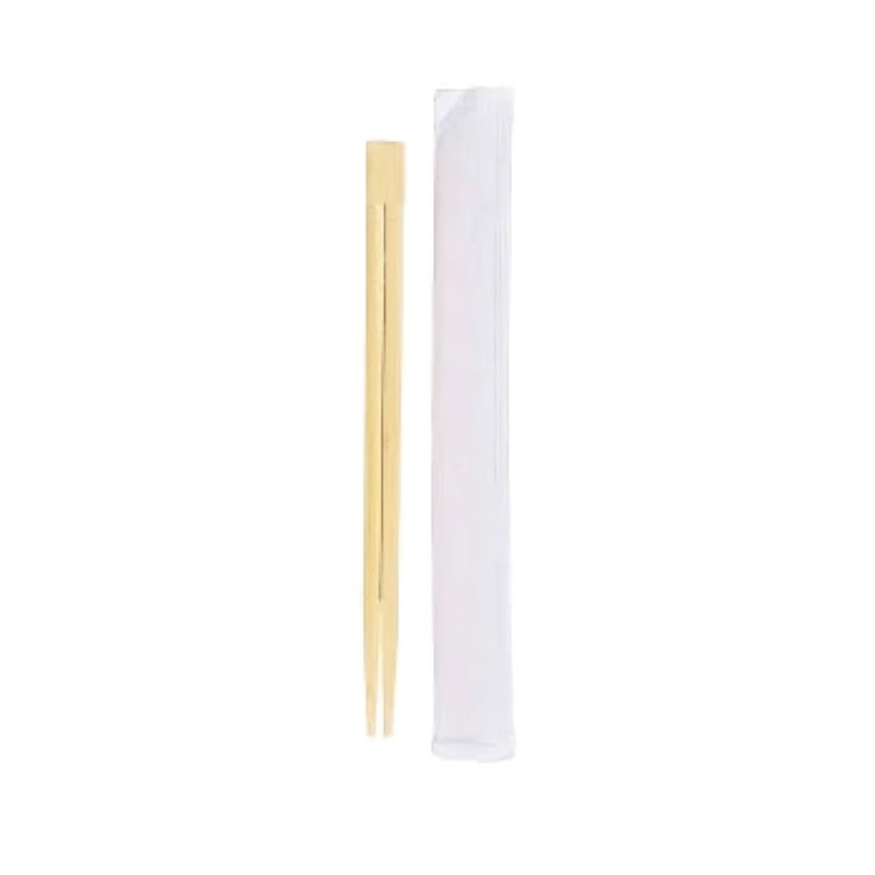 H&Co Bamboo Chopsticks, Biodegradable, Disposable, 21 cm, 25 Pairs