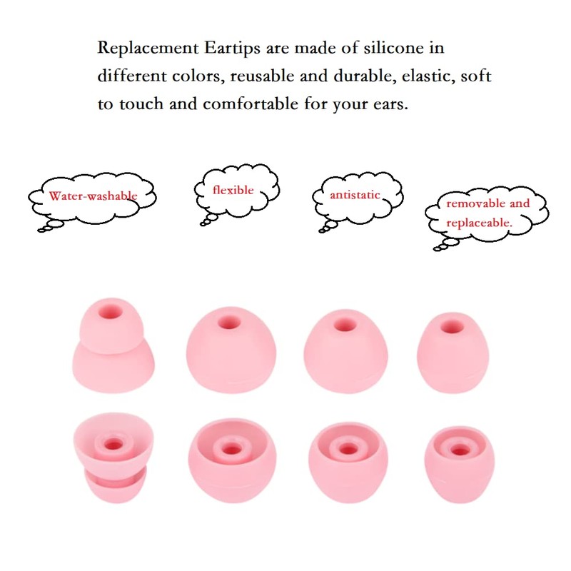 CYADCI Ear Tips Replacement Earbud Tips Compatible with Beatsx,Compatible with