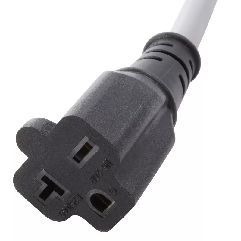 AC WORKS® Flexible EV Charging Adapter NEMA 5-15P to NEMA